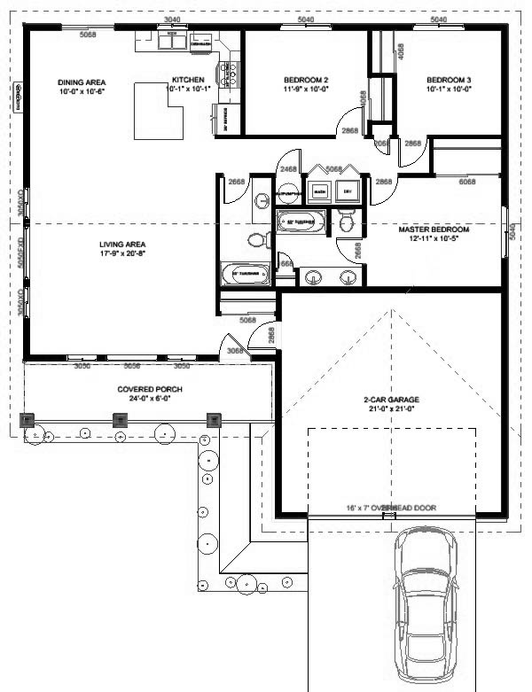 Marianne Plan 1332 floor plan